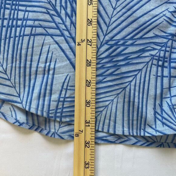 Vineyard Vines Mens Hawaiian Floral Print Short Sleeve Button Up Camp Shirt 1XB - Picture 7 of 7